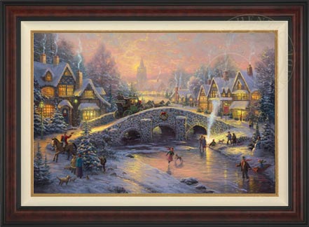 Spirit of Christmas, by Thomas Kinkade