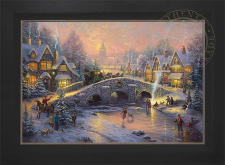 Spirit of Christmas, by Thomas Kinkade