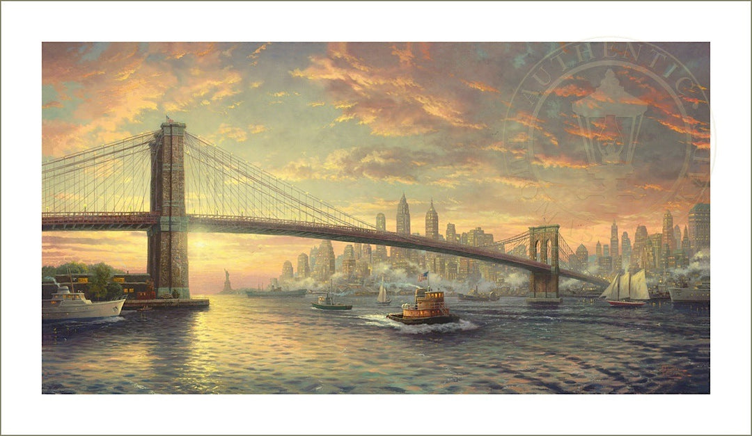 Spirit of New York, The, by Thomas Kinkade