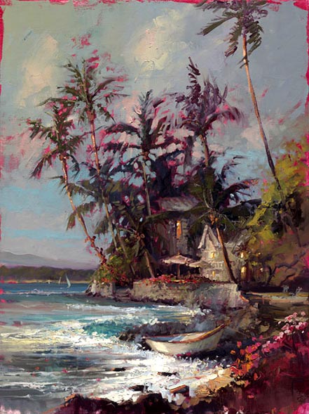 steve quartly misty seaside