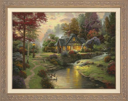 Stillwater Cottage, by Thomas Kinkade