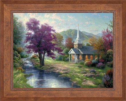 Streams of Living Water, by Thomas Kinkade