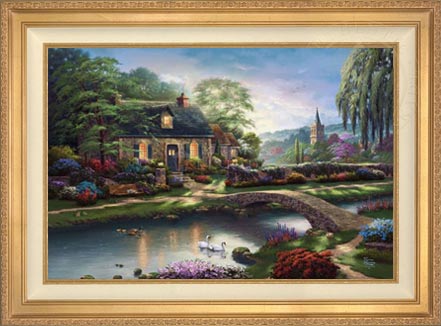 Stoney Creek Cottage, by Thomas Kinkade Studios