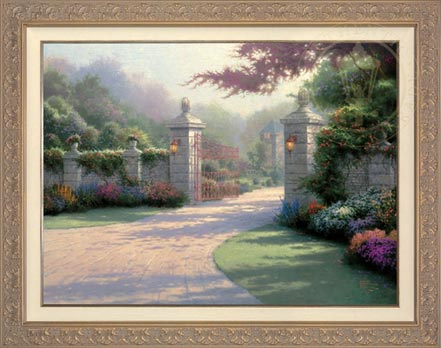 Summer Gate, by Thomas Kinkade