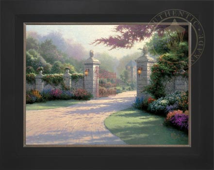 Summer Gate, by Thomas Kinkade
