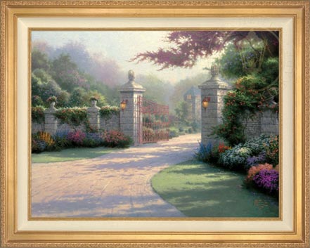 Summer Gate, by Thomas Kinkade