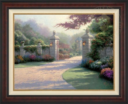 Summer Gate, by Thomas Kinkade