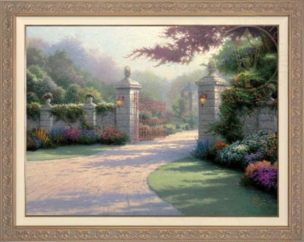 Summer Gate, by Thomas Kinkade