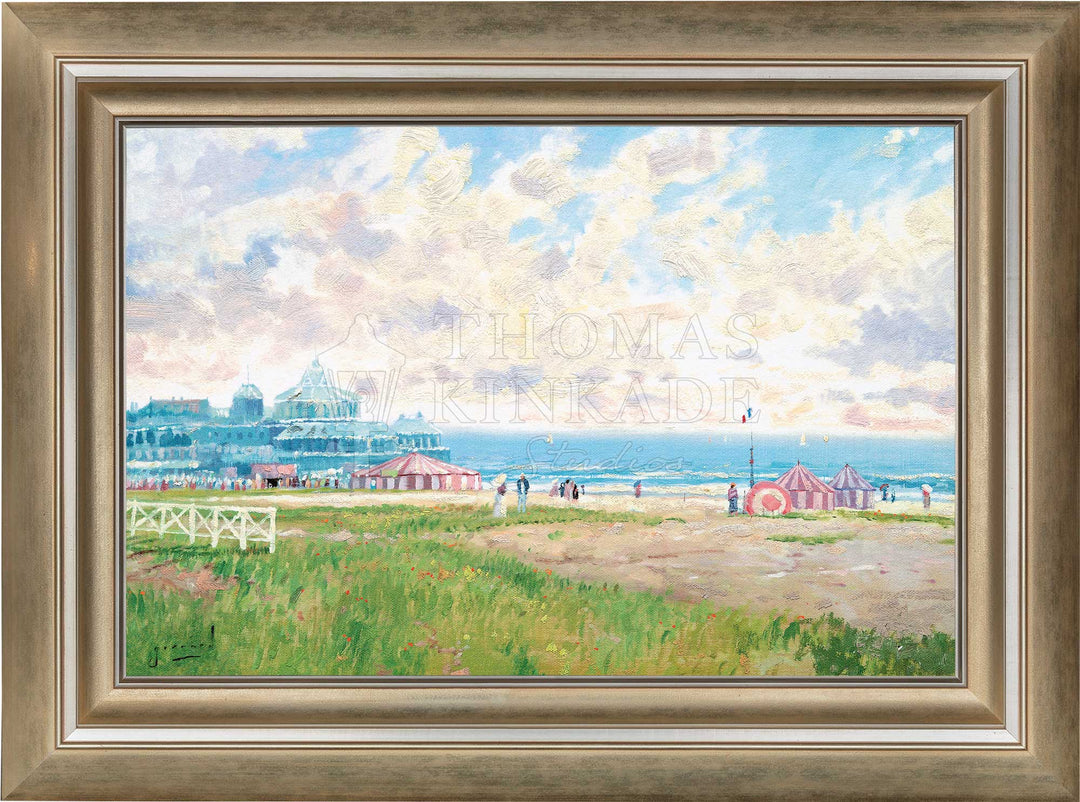 Summertime Resort, by Robert Girrard (Thomas Kinkade)