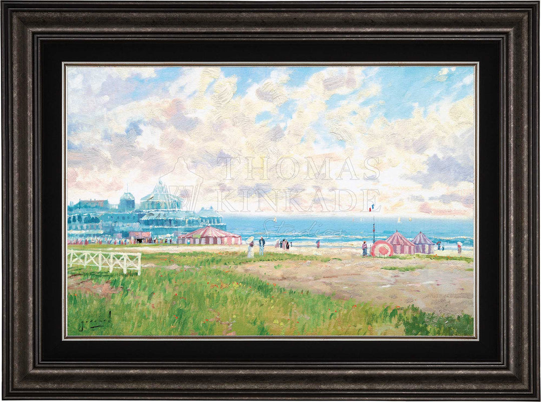 Summertime Resort, by Robert Girrard (Thomas Kinkade)