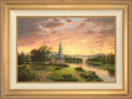 Sunrise Chapel, by Thomas Kinkade