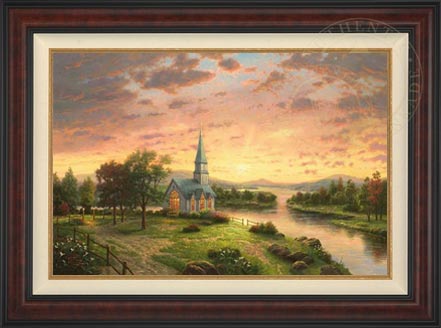 Sunrise Chapel, by Thomas Kinkade