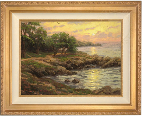 Sunset on Monterey Bay, by Thomas Kinkade