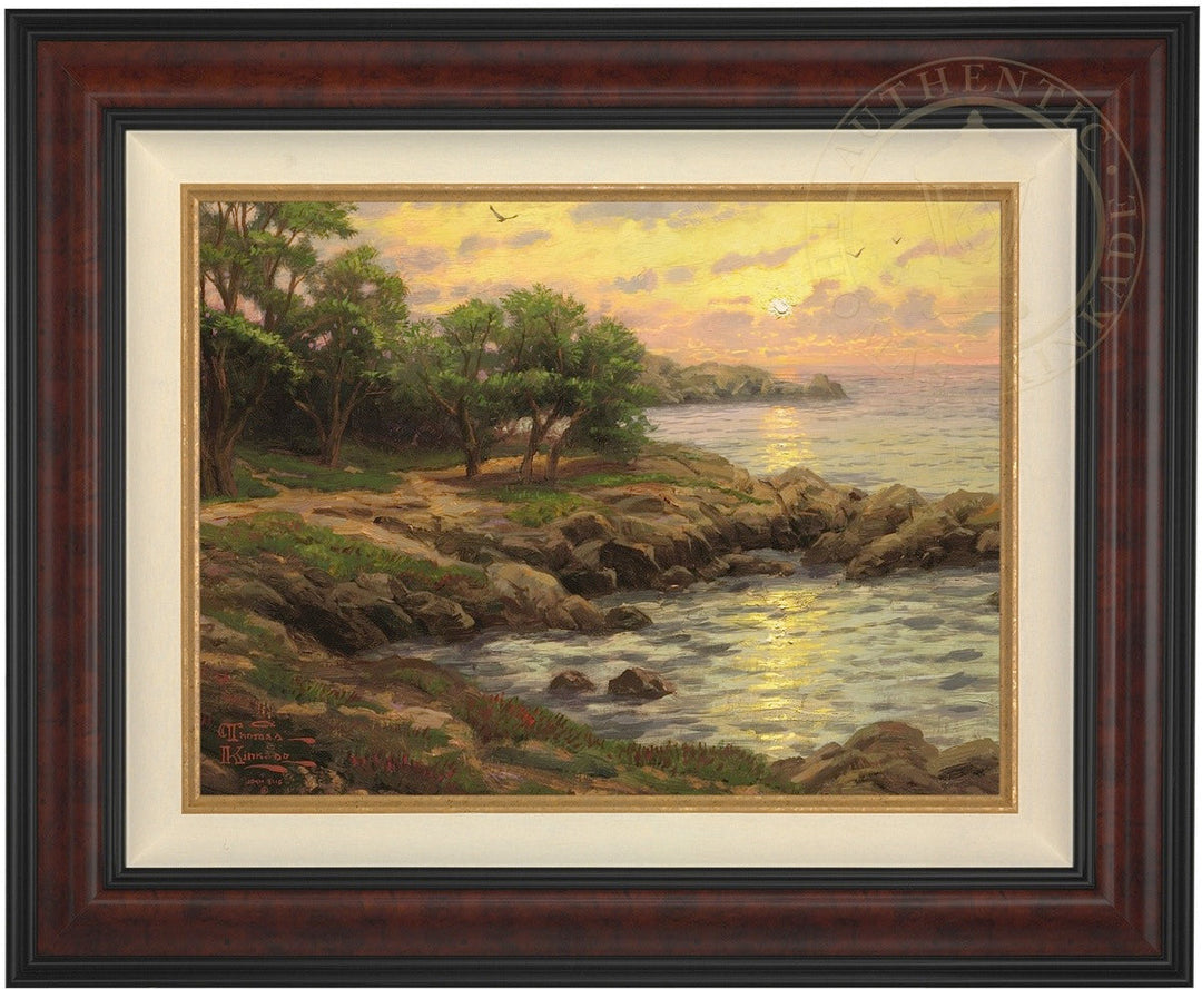 Sunset on Monterey Bay, by Thomas Kinkade