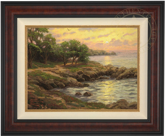 Sunset on Monterey Bay, by Thomas Kinkade