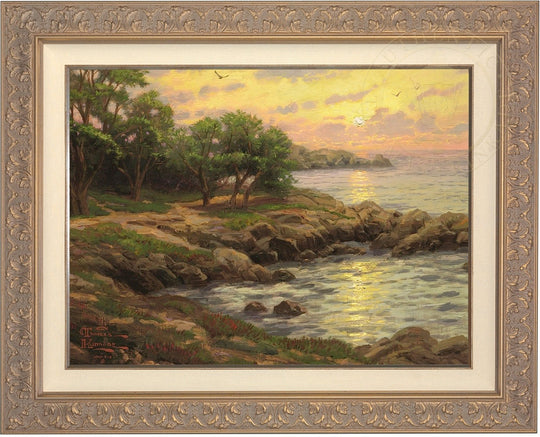 Sunset on Monterey Bay, by Thomas Kinkade