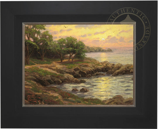 Sunset on Monterey Bay, by Thomas Kinkade