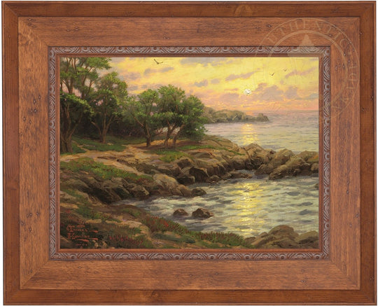 Sunset on Monterey Bay, by Thomas Kinkade