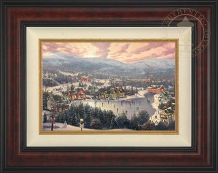 Sunset on Snowflake Lake, by Thomas Kinkade Studios