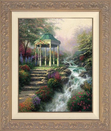 Sweetheart Gazebo, by Thomas Kinkade