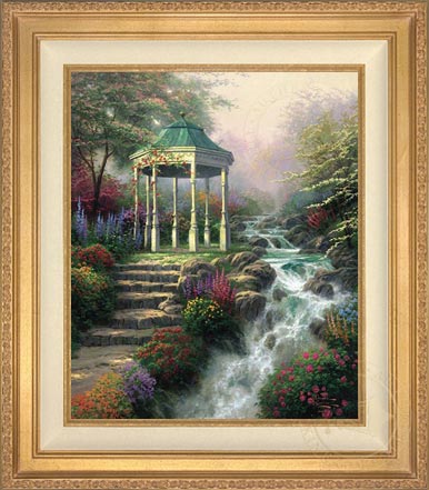 Sweetheart Gazebo, by Thomas Kinkade
