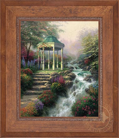 Sweetheart Gazebo, by Thomas Kinkade