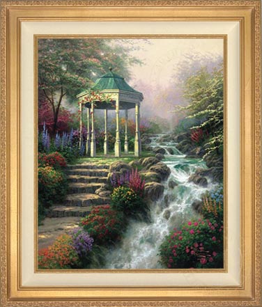 Sweetheart Gazebo, by Thomas Kinkade