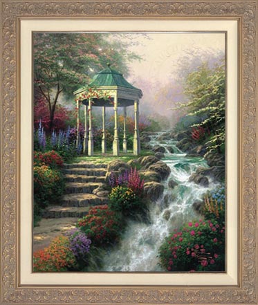 Sweetheart Gazebo, by Thomas Kinkade