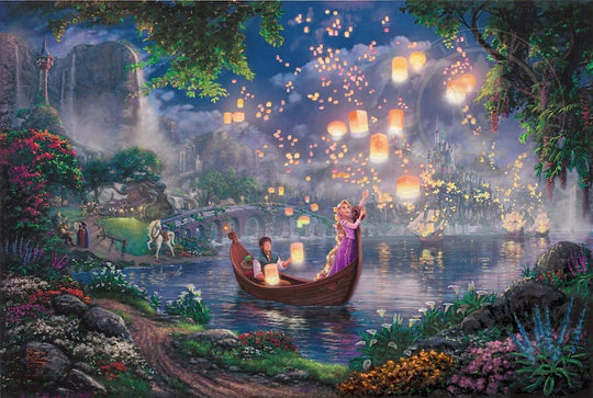 Tangled, by Thomas Kinkade Studios