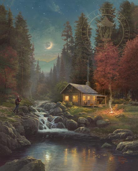 thomas kinkade away form it all