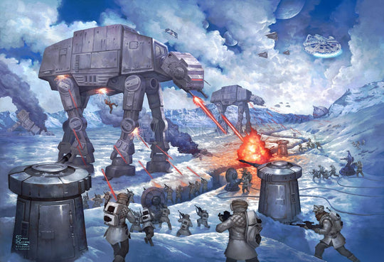 thomas kinkade the battle of hoth
