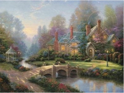 Thomas Kinkade Beyond Spring Gate