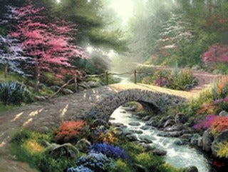 Thomas Kinkade Bridge of Faith