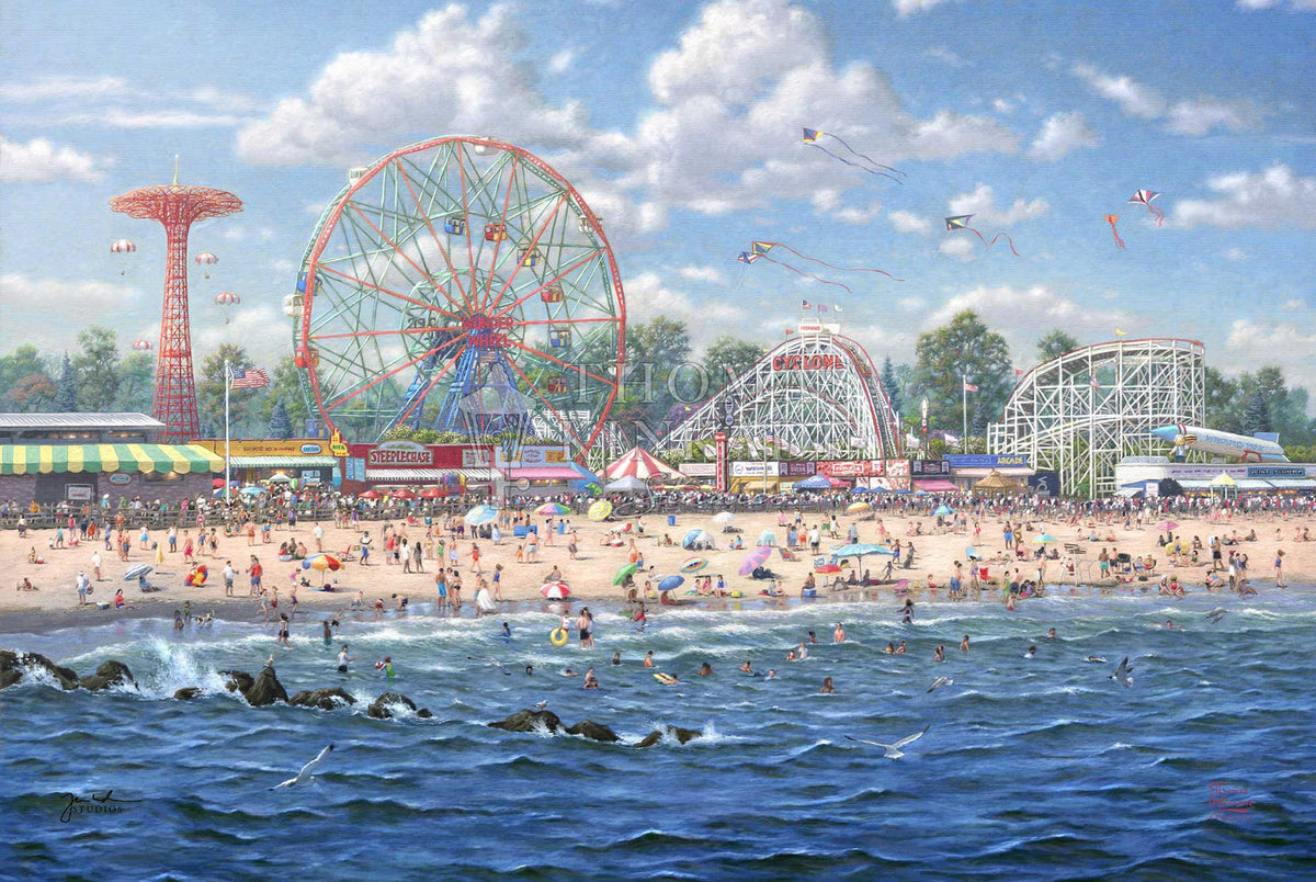 thomas kinkade coney island