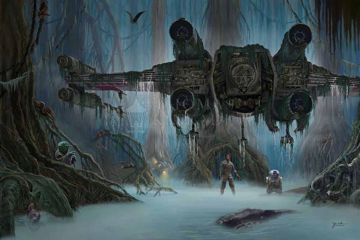 thomas kinkade do or do not there is no try