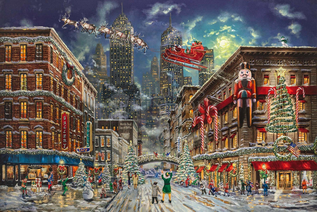 thomas kinkade elf
