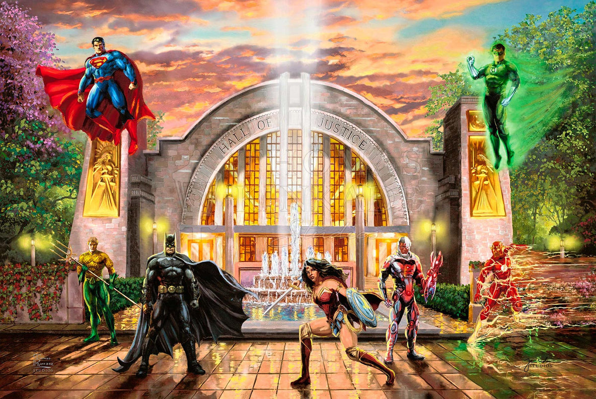 thomas kinkade hall of justice