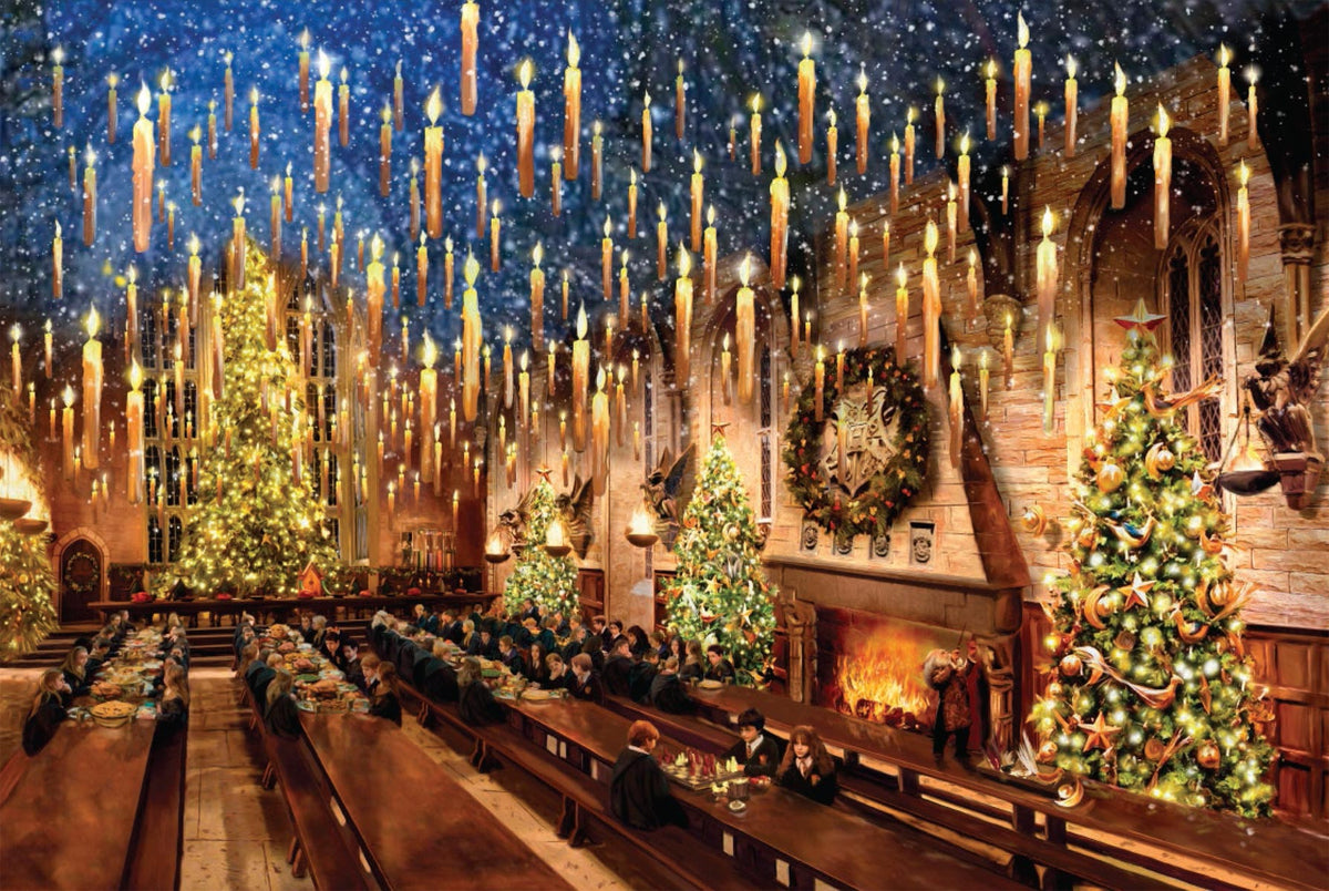 thomas kinkade harry potter great hall