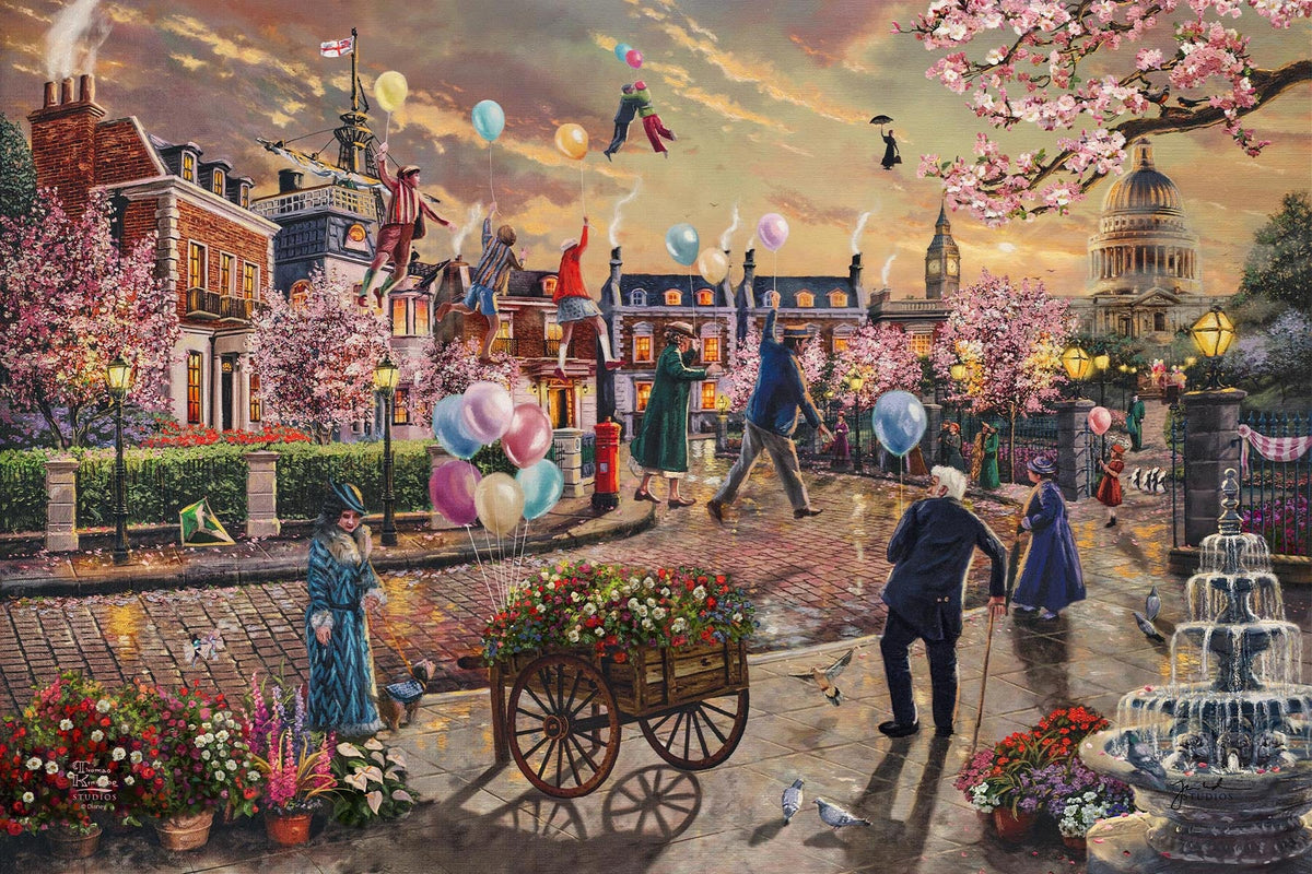 thomas kinkade mary poppins returns