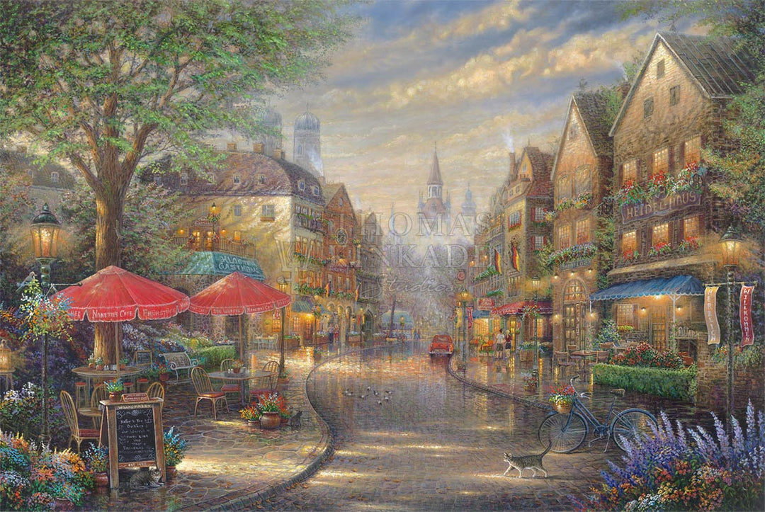 thomas kinkade munich cafe