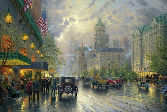 thomas kinkade new york fifthe avenue