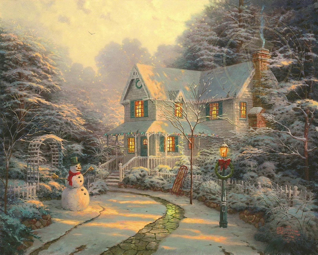 Night Before Christmas, The, by Thomas Kinkade