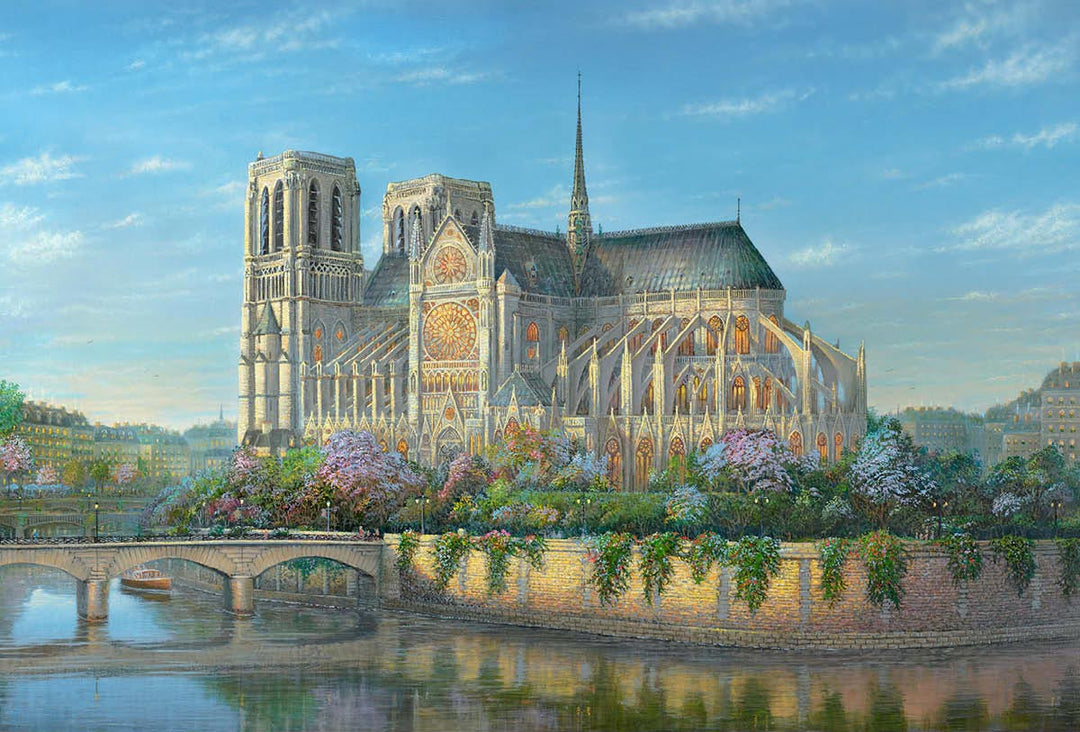 thomas kinkade notre dame