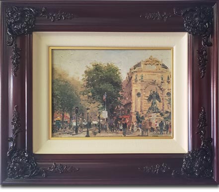 thomas kinkade paris st michel