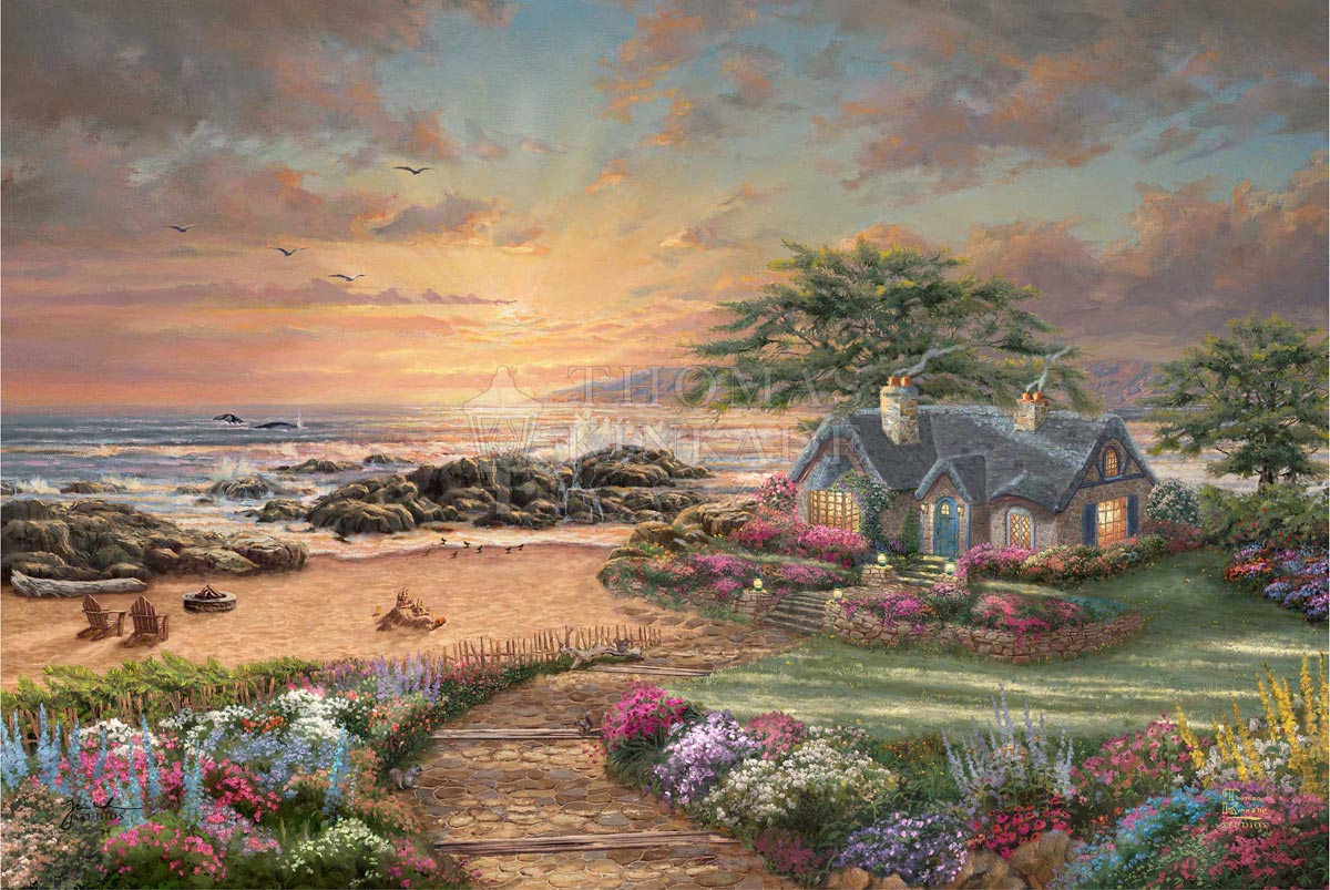 thomas kinkade seaside cottage