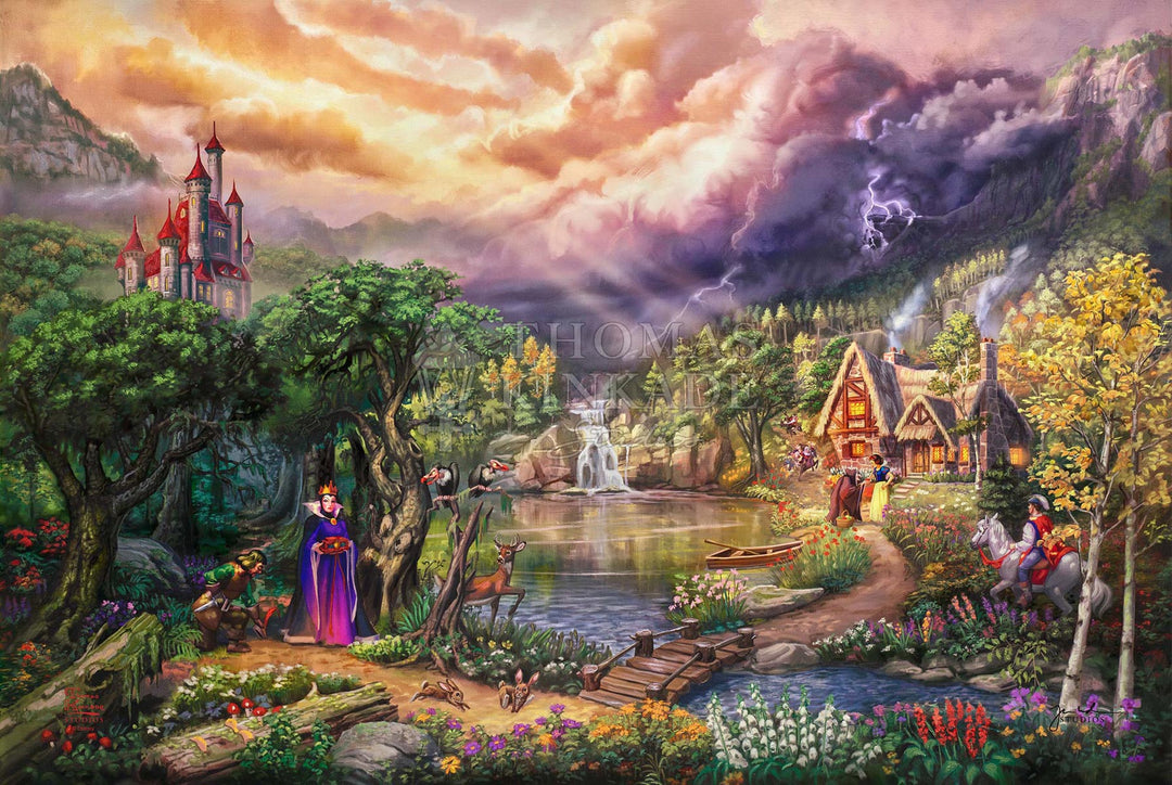 thomas kinkade the evil queen