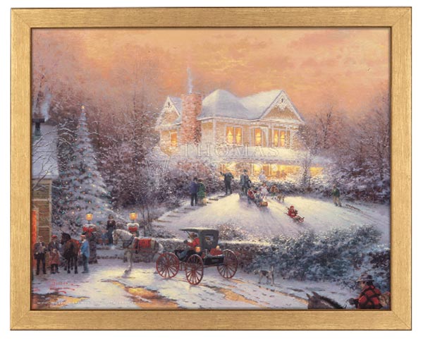 Victorian Christmas II - 11" x 14" Art Print