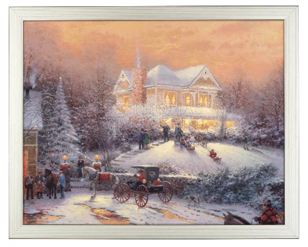 Victorian Christmas II - 11" x 14" Art Print