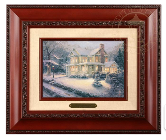 Victorian Christmas III - Brushworks, by Thomas Kinkade