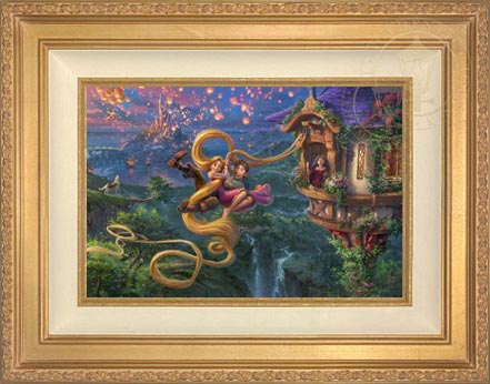 Tangled Up in Love, by Thomas Kinkade Studios